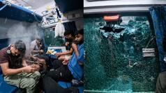 Video: Nagpur-Mumbai Duronto Express attacked with stones in Maharashtra, 3 coach windows damaged