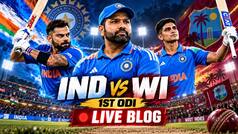 IND vs WI 1st ODI Live: Virat Kohli brings up century, another Sachin Tendulkar record in sight