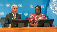 'A terrorist country is asking me that': Jaishankar slams Pakistani journalist at UNGA