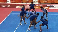 WATCH: India men's kabaddi team march into Asian Games 2026 semis with all-win record