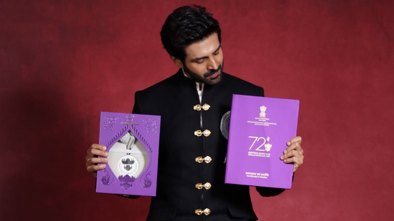Kartik Aaryan wins his first National Award for Chandu Champion: 'Dream of a small-town boy'
