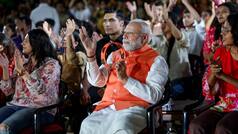 PM Modi marks Deendayal Upadhyaya's birth anniversary with 'Bhajan Clubbing' | Video inside