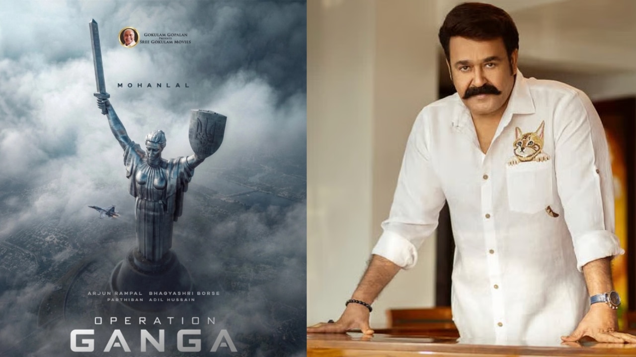Operation Ganga: Mohanlal’s L367 first look out, film based on India’s Ukraine evacuation mission