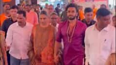 Deepika Padukone, Ranveer Singh visit Siddhivinayak Temple ahead of welcoming second baby, watch video
