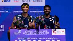 Satwiksairaj Rankireddy-Chirag Shetty create history, win first-ever China Masters title, Second Super 750 of the season