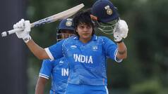 WATCH: Shafali Verma smashes her maiden century T20I century India against Bangladesh in the Asian Games 2026 semi-final
