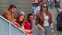 Video: Trisha Krishnan joins Tamil Nadu CM Vijay, Aadhav Arjuna at Ajith Kumar’s Le Mans Race in Silverstone