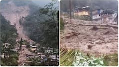 Watch: Fresh landslide sweeps away houses, trees in Sikkim’s Rimbi village – Dramatic visuals surface