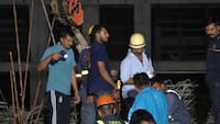 Gandhinagar construction site collapse: 15 workers rescued, 12 hospitalised; NDRF, SDRF deployed