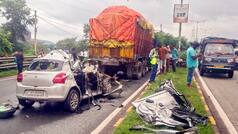 Jharkhand minister's daughter among 4 killed after car rams into stationary truck in Jamshedpur
