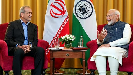 BRICS Summit 2026: PM Modi calls for peace in West Asia in meet with Iranian President Pezeshkian