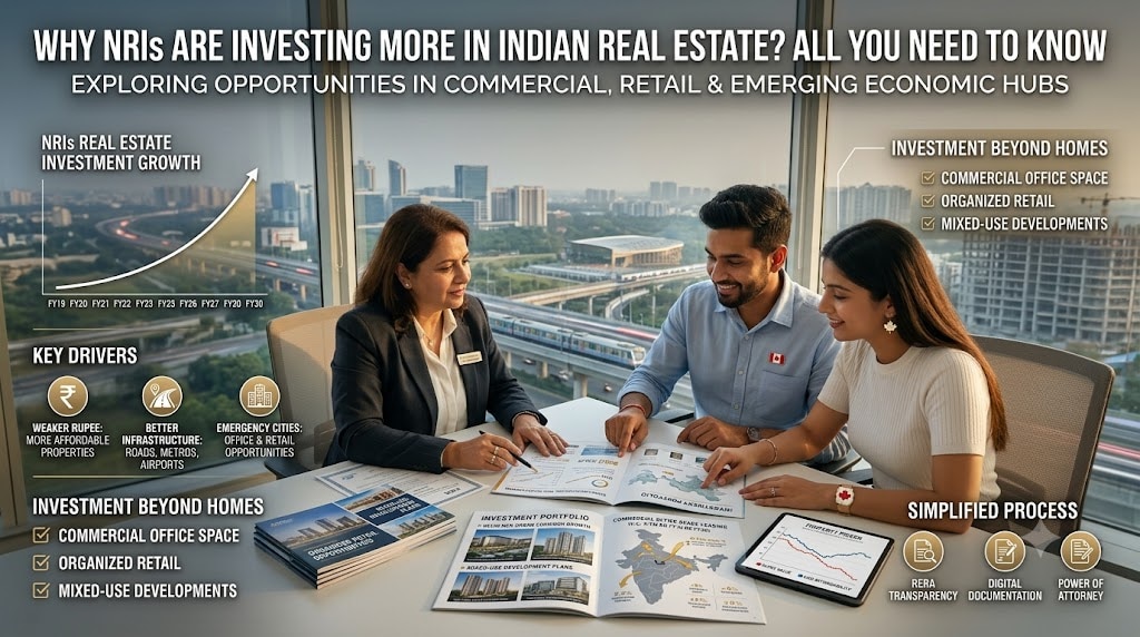 Why NRIs are investing more in Indian real estate? ALL you need to know