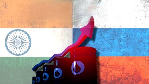 Ukraine strikes push Russia to import record fuel from India