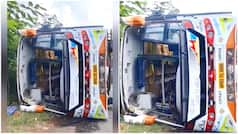 3 dead, several injured as private bus overturns near Telangana’s Ananthagiri Hills after brake failure