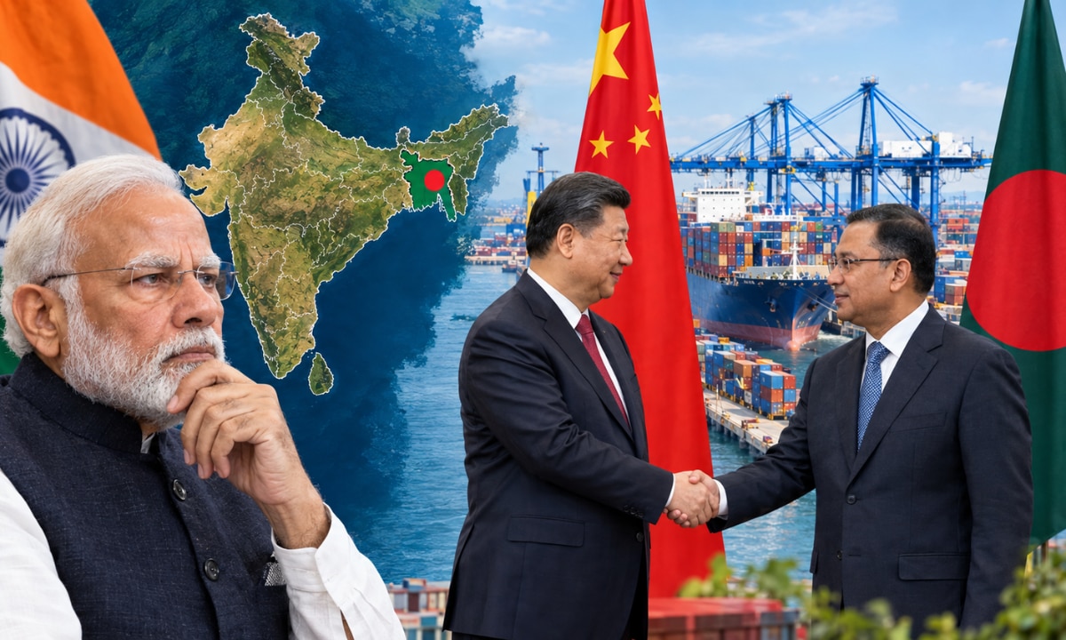 Big concern for India as Bangladesh signs USD 335 million loan agreement with China to modernise sea port near Indian border