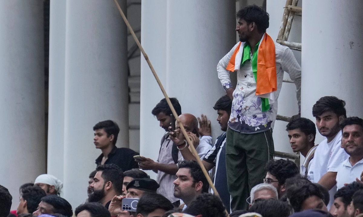 Delhi protest: INDIA bloc leaders march towards Supreme Court, demand CEC Gyanesh Kumar’s resignation