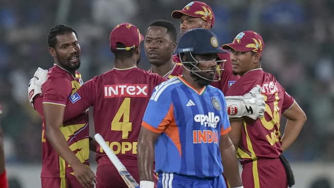 IND vs WI 4th T20I: Shai Hope century, Keemo Paul fifer power West Indies to 24 run win, series decider in Bengaluru