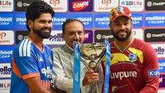 Rain has the final say in Bengaluru, India share T20I series with West Indies