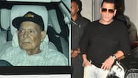 Salim Khan makes rare appearance at granddaughter Sipaara’s first birthday bash - Watch