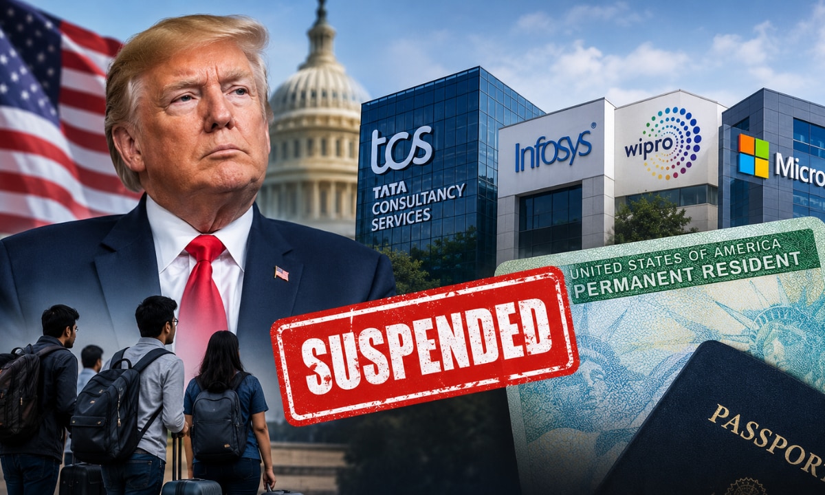 Big setback for Indians in US as Trump administration suspends Microsoft, Infosys, Wipro, TCS from green card programme