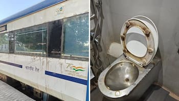 'Cleanest train no more?' Passenger shares shocking videos of Vande Bharat toilets, prompting fast Railway response