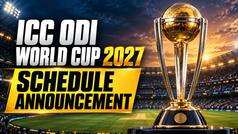 ICC ODI World Cup 2027 Schedule Announcement Live Streaming: When and where to watch LIVE in India, all details HERE