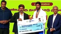 WATCH: Tamil Nadu CM Vijay Joseph announces BIG reward for Washington Sundar, after winning gold for India in the Asian Games 2026
