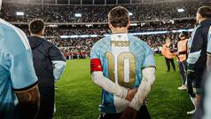 Lionel Messi receives standing ovation as Argentina maestro makes his final international appearance