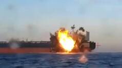 Oil tanker carrying 23 Indians seafarers hit by Ukraine drone off Russia; All crew members rescued