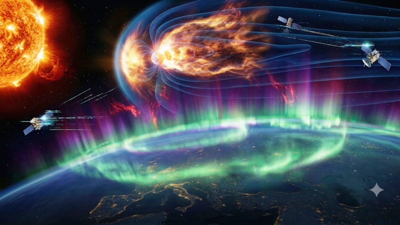 Solar Storm Tomorrow: Powerful geomagnetic storm to hit Earth – Will it affect India? Possible impact explained