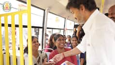 'Ticket please!' CM Vijay turns conductor on Chennai bus, hands out free tickets - see viral pictures